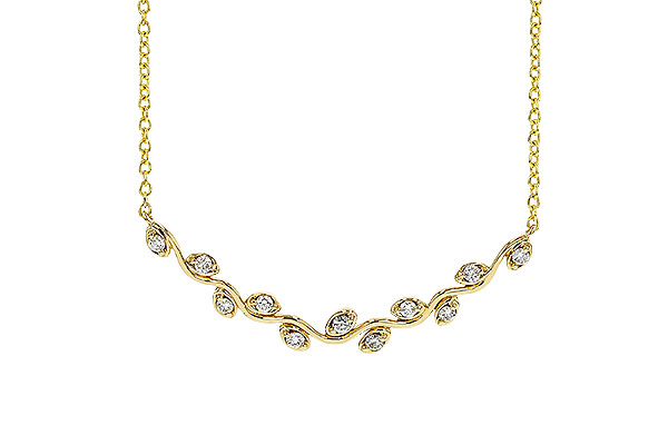 G275-07768: NECKLACE .25 TW (18")