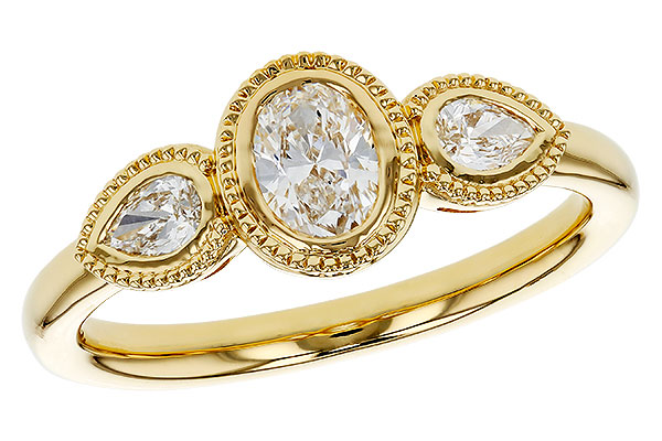 G275-07804: LDS DIA RG .60 TW FANCY CUT DIAMONDS