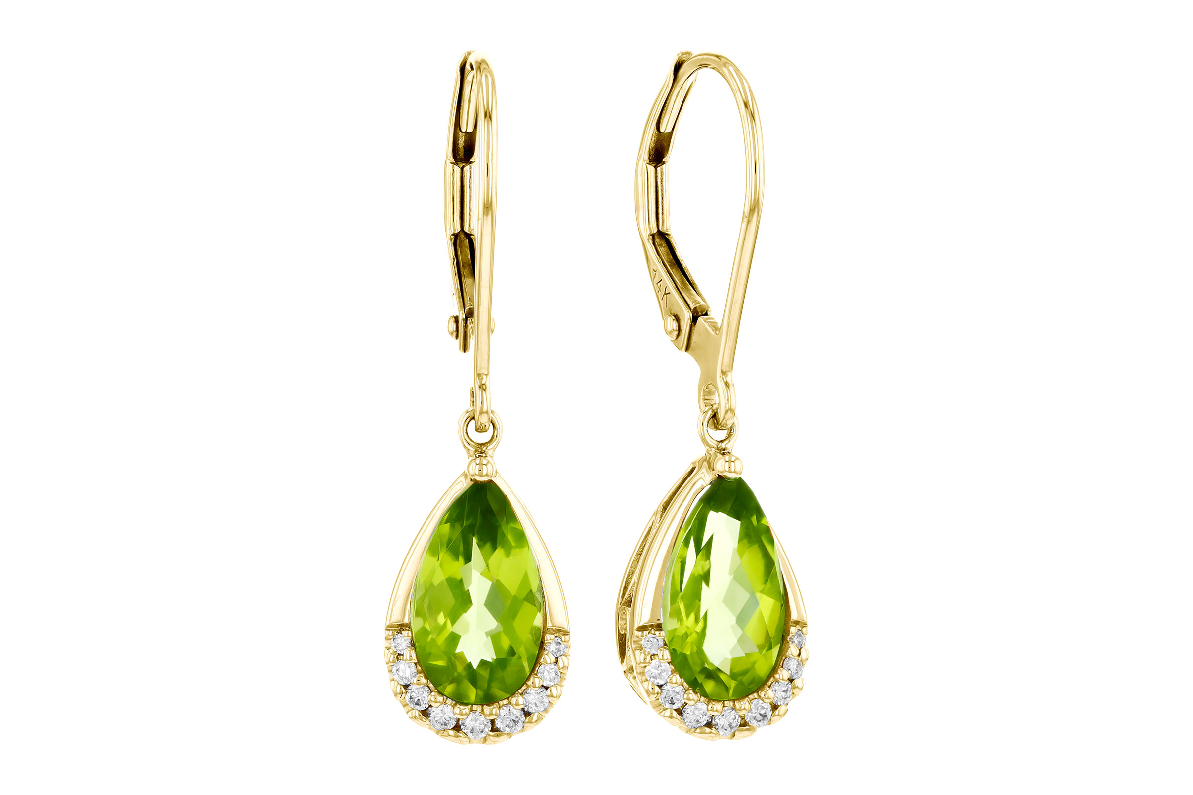 G275-93195: EARR 1.85 PERIDOT 1.94 TGW (9x5MM PS)
