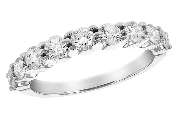 H189-59595: LDS WED RG 1.00 TW (9 STONES)