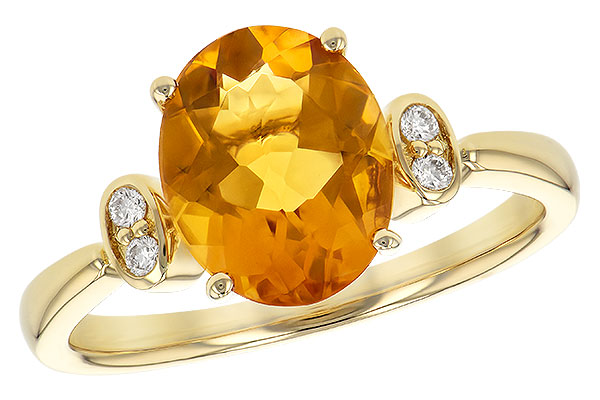 H190-53268: LDS RG 2.04 CITRINE 2.10 TGW (10x8MM CIT)
