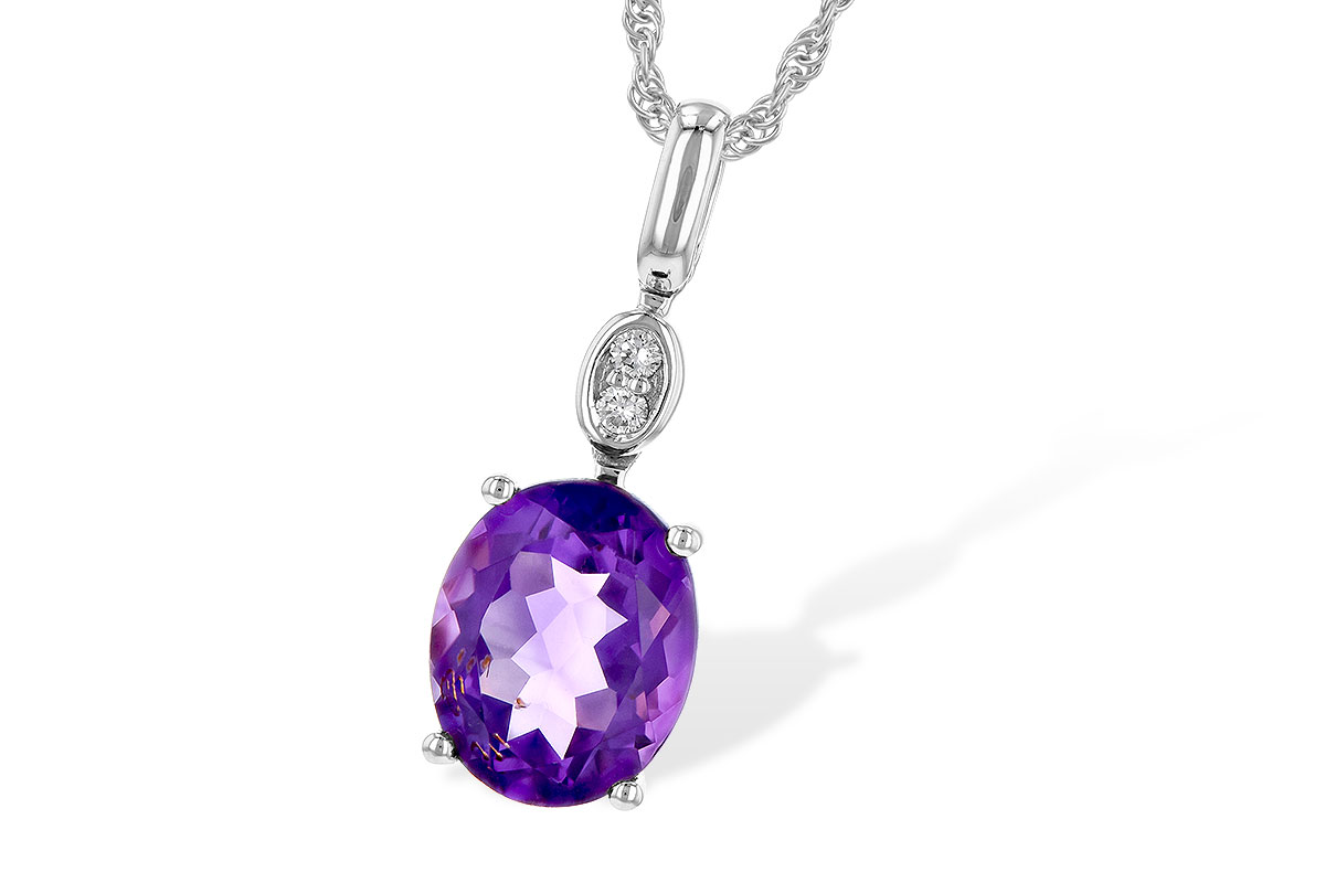 H190-54095: NECK 2.10 AMETHYST 2.13 TGW (10x8MM AMY)