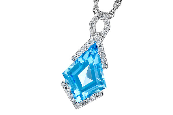 H273-20459: NECK 2.40 BLUE TOPAZ 2.53 TGW