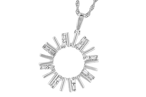 H273-23241: NECK .14 TW BAGUETTES