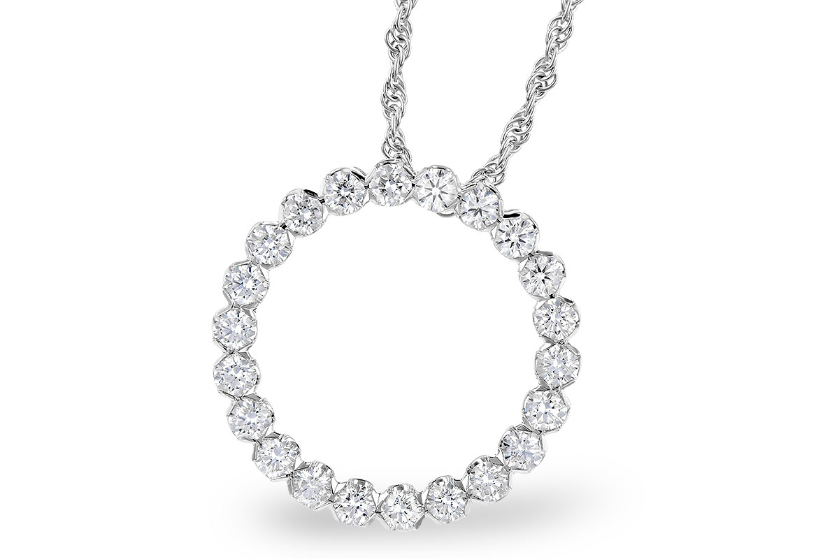 H273-24095: NECKLACE 1.00 TW
