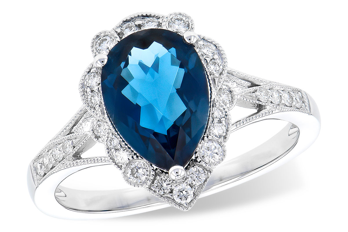 H273-25077: LDS RG 2.25 LONDON BLUE TOPAZ 2.47 TGW (10x7 PS)