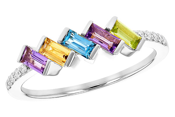 H273-25977: LDS RG .52 SEMI-PRECIOUS .59 TGW