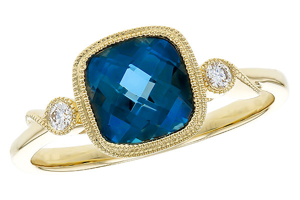 H274-09550: LDS RG 1.70 LONDON BLUE TOPAZ 1.75 TGW
