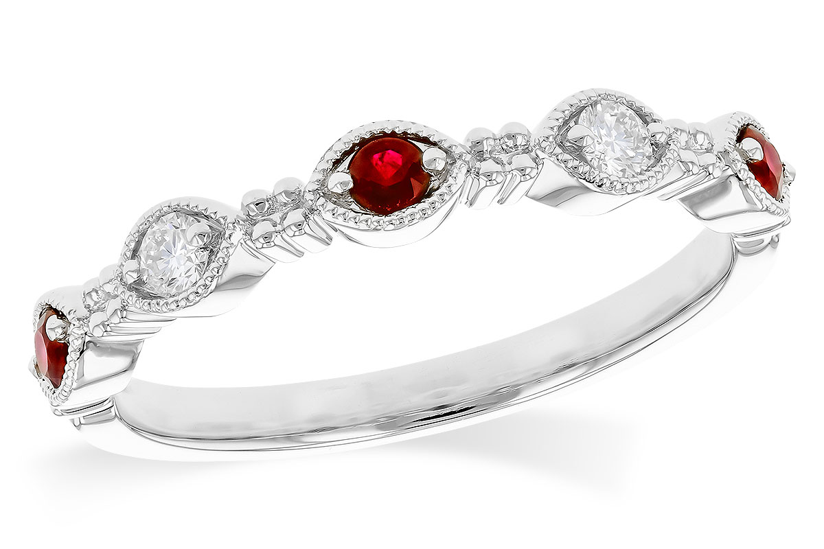 H274-11450: LDS WED RG .14 TW RUBY .23 TGW