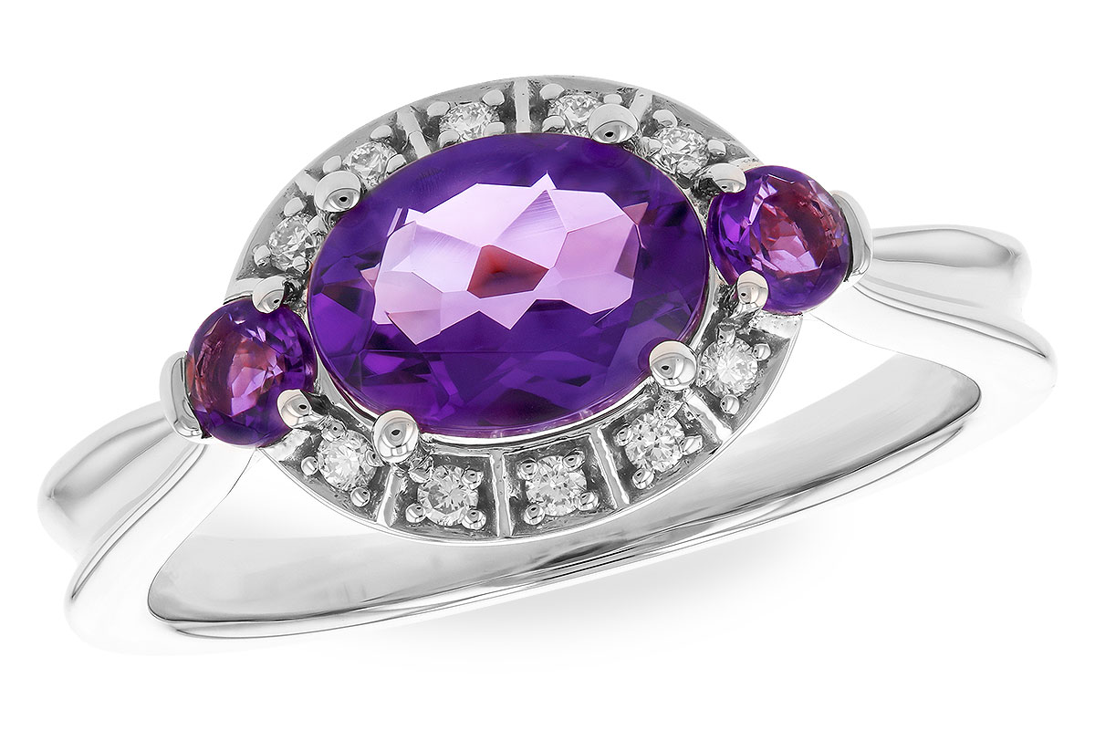 H274-12350: LDS RG 1.32 TW AMETHYST 1.40 TGW