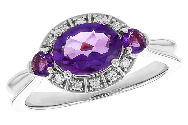 H274-12350: LDS RG 1.32 TW AMETHYST 1.40 TGW