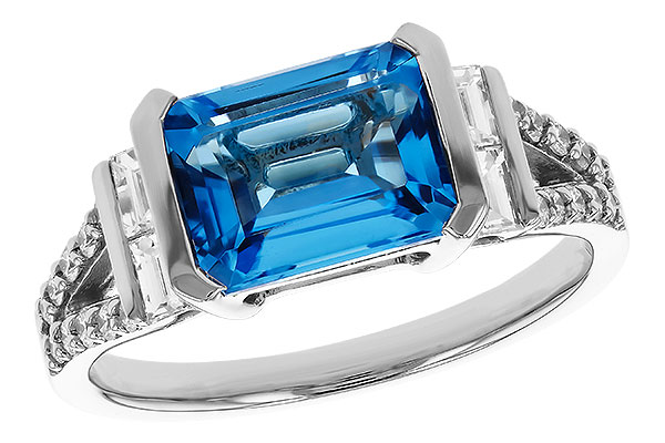 H274-15941: LDS RG 2.64 BLUE TOPAZ 3.00 TGW (9x7MM BT)