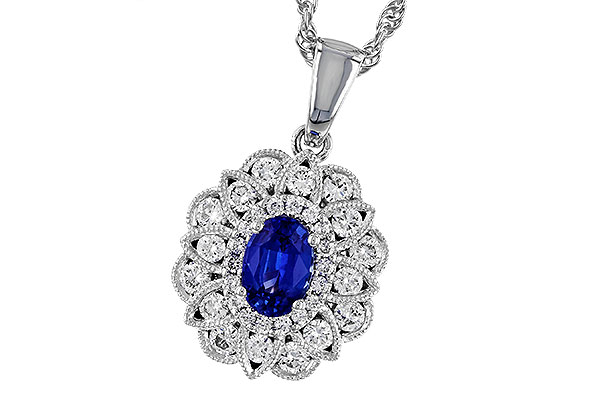 H274-16850: NECK .60 SAPP TW 1.12 TGW (6x4MM SAPP)