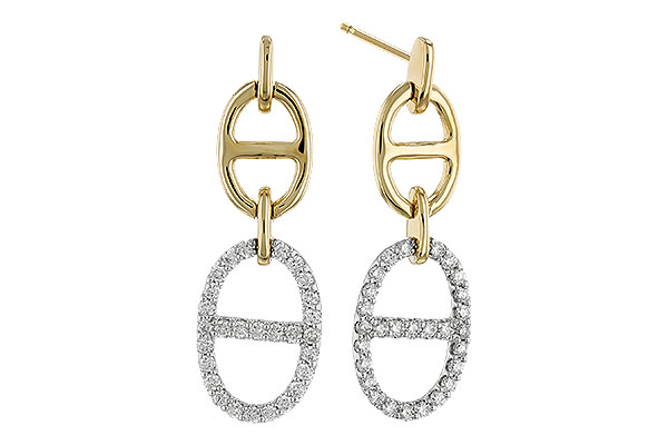 H274-17759: EARRINGS .36 TW