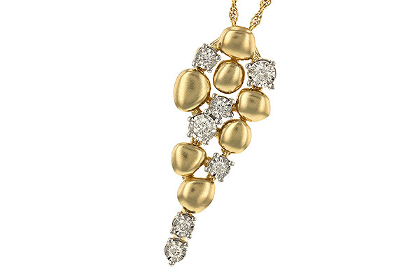 H275-00495: NECKLACE .25 TW
