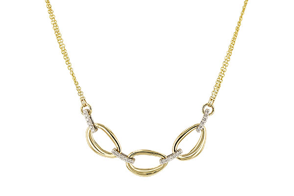 H275-01377: NECKLACE .25 TW (18")