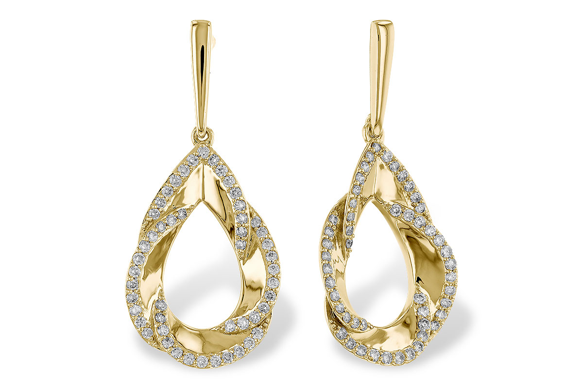 H275-02350: EARRINGS .50 TW