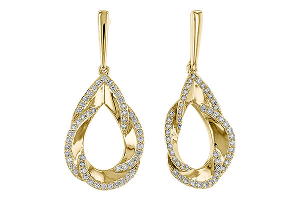 H275-02350: EARRINGS .50 TW