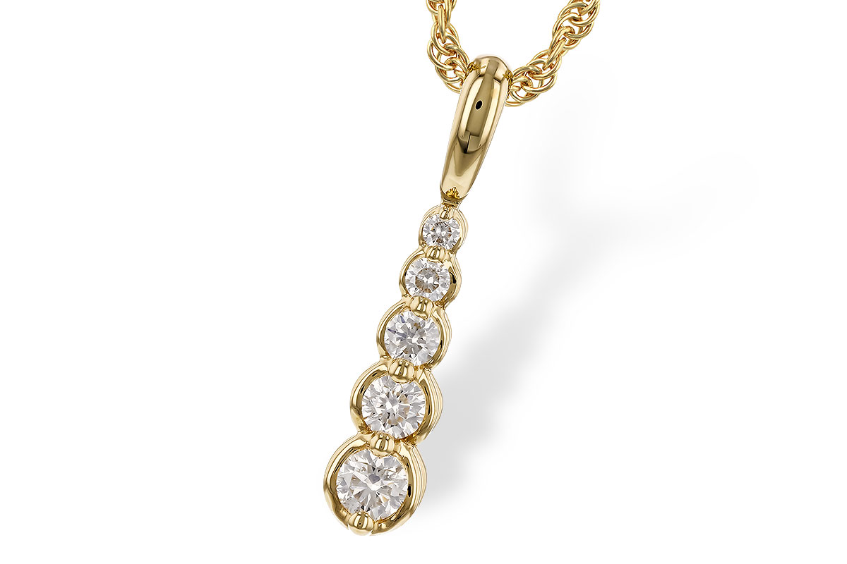 H275-05941: NECKLACE .25 TW