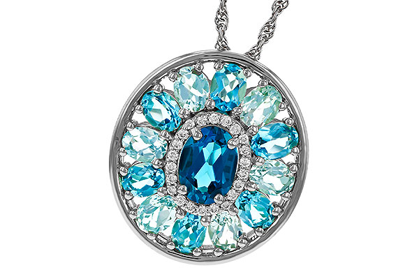 H275-06886: NECK 3.02 TW BLUE TOPAZ 3.10 TGW (7x5MM LBT CTR)