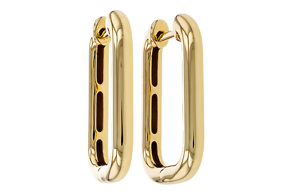 H275-06904: GOLD EARRINGS (23MM)