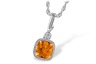 K184-16877: NECK .68 CITRINE .70 TGW