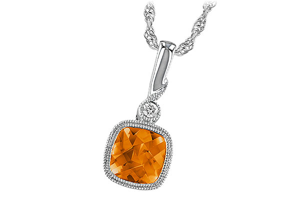 K184-16877: NECK .68 CITRINE .70 TGW