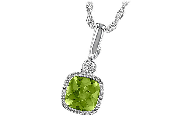 K184-16886: NECK .97 PERIDOT .99 TGW