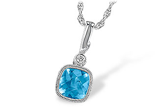 K186-88677: NECK 1.03 BLUE TOPAZ 1.05 TGW