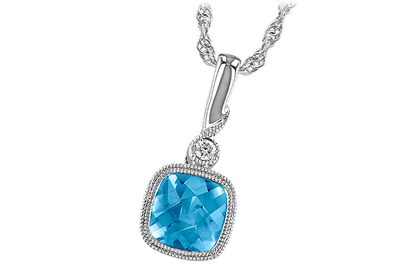 K186-88677: NECK 1.03 BLUE TOPAZ 1.05 TGW