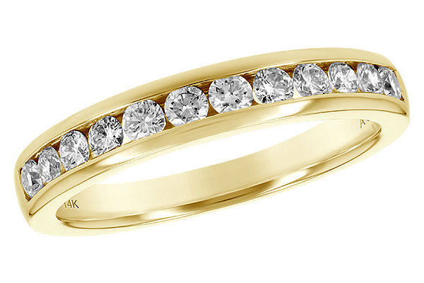 K188-71422: LDS WED RG .50 TW (12 STONES)