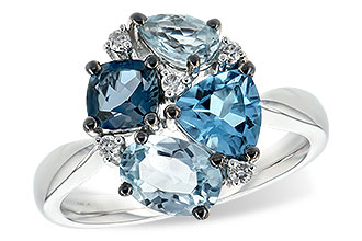 K189-55913: LDS RG 2.57 BLUE TOPAZ 2.65 TGW