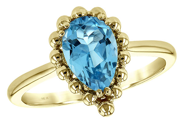 K189-58713: LDS RG BLUE TOPAZ 1.55 CT