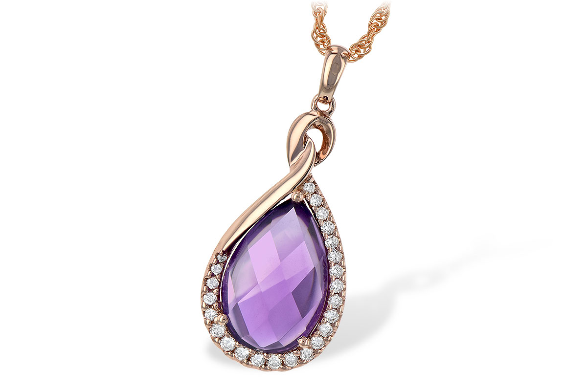 K189-63268: NECK 3.91 AMETHYST 4.10 TGW