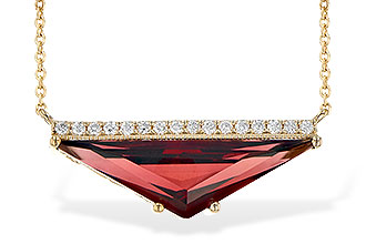 K190-51413: NECK 2.85 GARNET 2.95 TGW