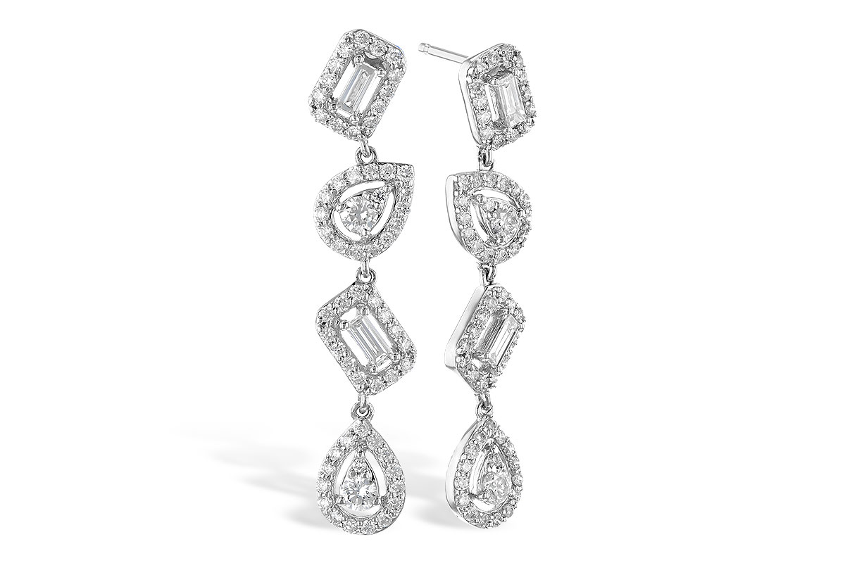 K273-22295: EARR .12 TW BAGUETTES .70 TW