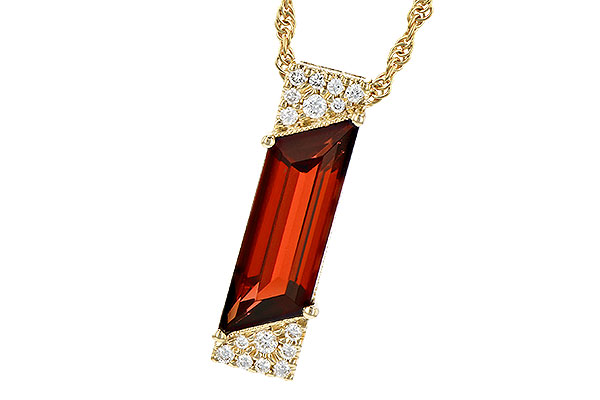 K273-22304: NECK 2.16 GARNET 2.25 TGW
