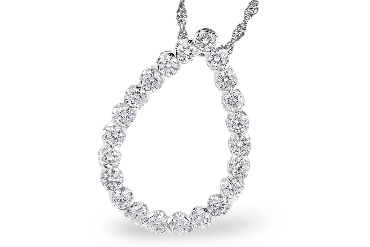 K273-23268: NECKLACE 1.00 TW