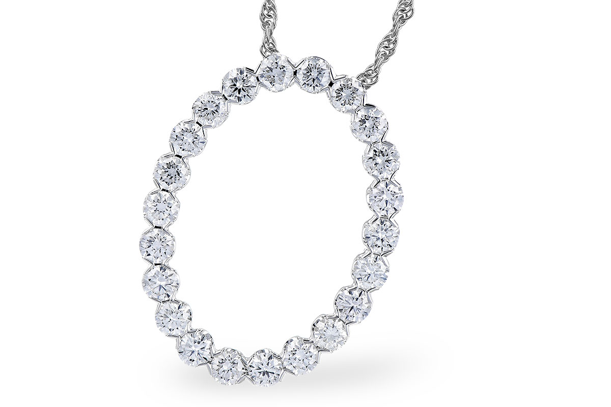K273-24095: NECKLACE 1.00 TW