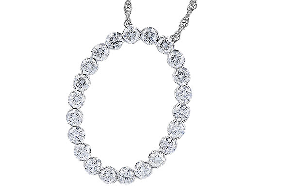 K273-24095: NECKLACE 1.00 TW
