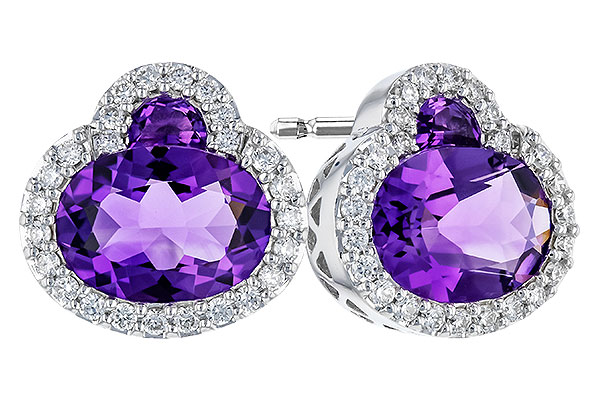 K274-10495: EARR 1.99 TW AMETHYST 2.20 TGW