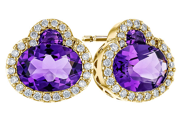 K274-10495: EARR 1.99 TW AMETHYST 2.20 TGW