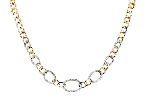 K274-10522: NECKLACE 1.15 TW (17")