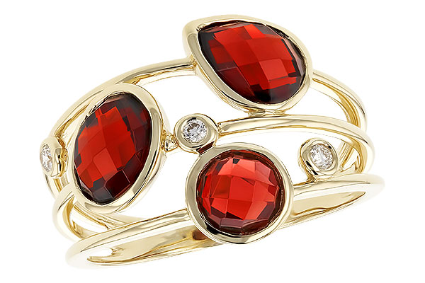 K274-11377: LDS RG 3.07 TW GARNET 3.12 TGW