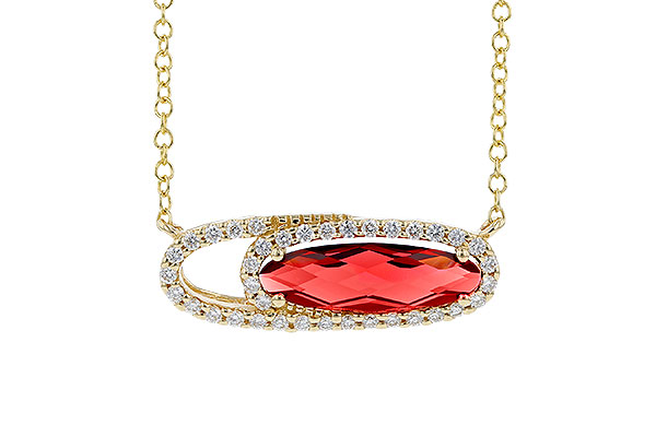 K274-11395: NECK 1.16 GARNET 1.30 TGW