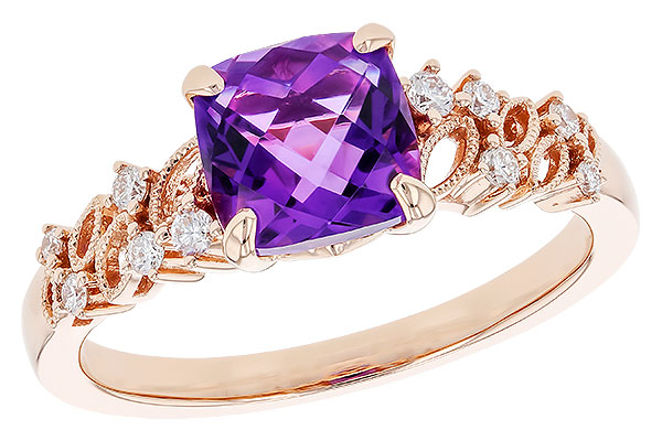 K274-11413: LDS RG 1.40 AMETHYST 1.53 TGW (7MM AMY)