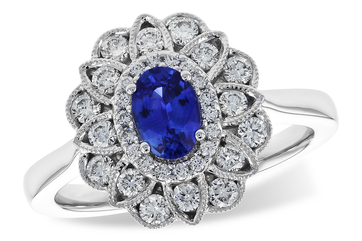 K274-16850: LDS RG .60 TW SAPPHIRE 1.12 TGW (6x4MM SAPP)