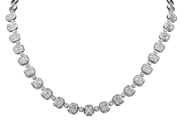 K275-00513: NECKLACE 1.39 BAG 1.80 TW (16")