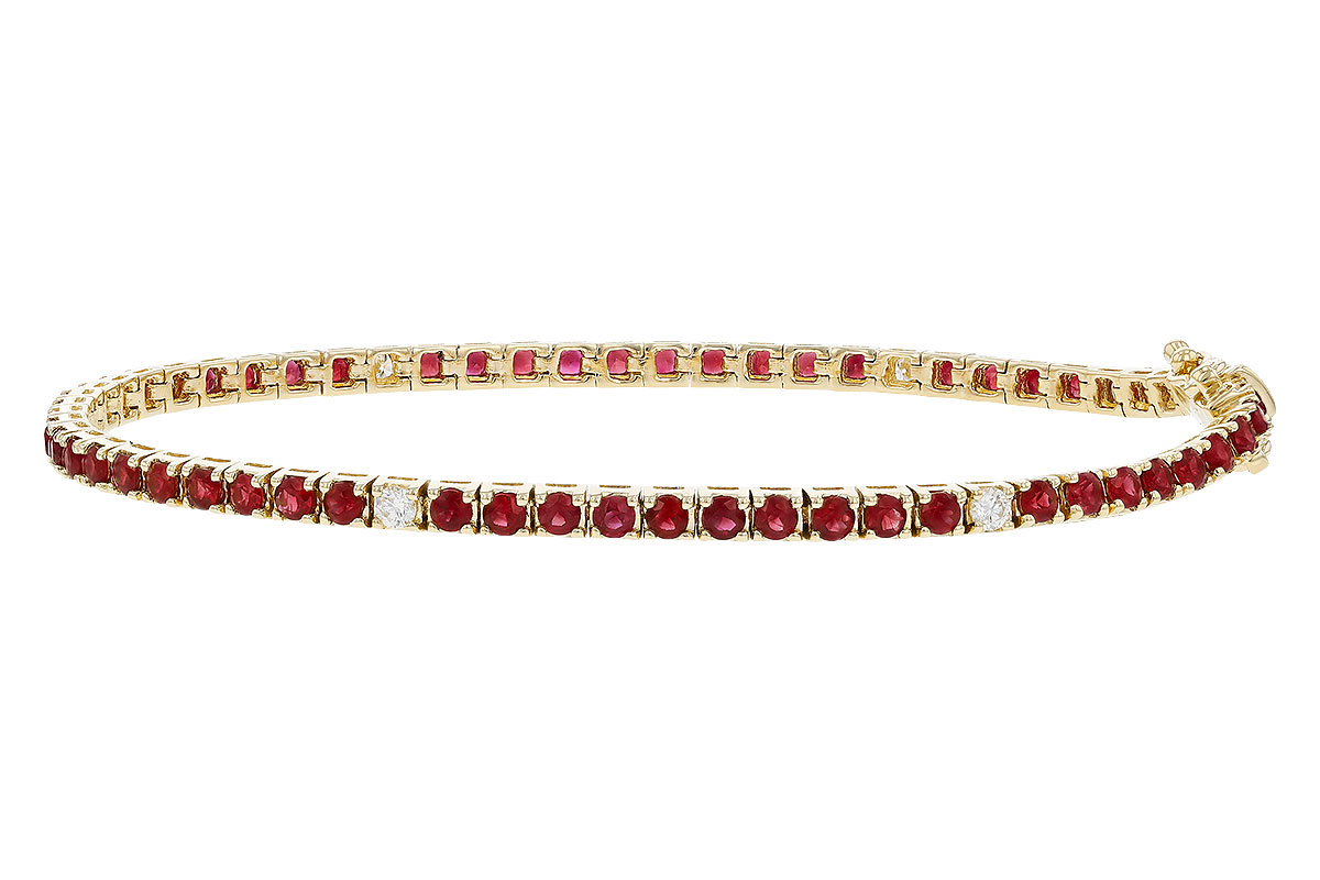 K275-01450: BRACELET 3.04 RUBY 3.29 TGW (7")