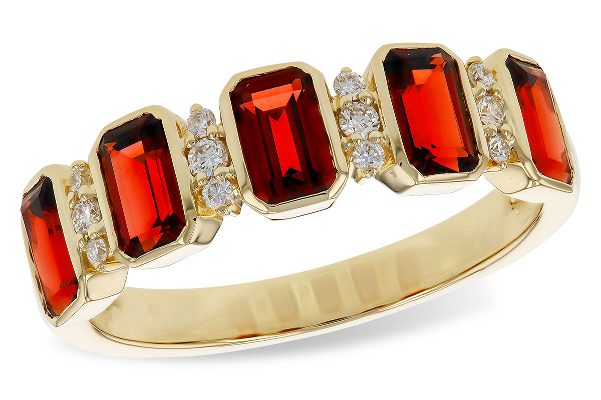 K275-03222: LDS RG 1.62 TW GARNET 1.74 TGW
